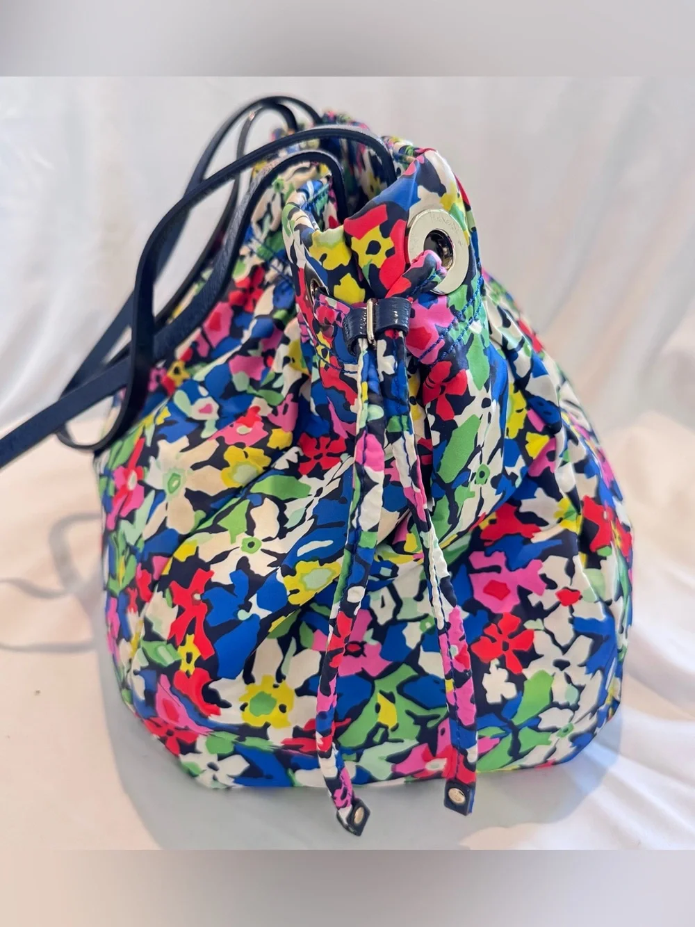 Kate Spade Carroll Gardens Floral Shoulder Bag Purse Handbag Designer Luxury EUC